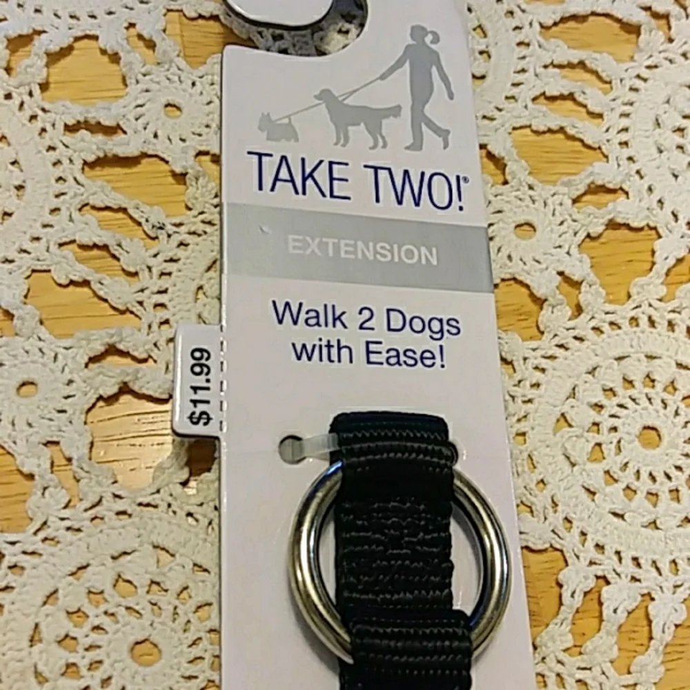 Dual Dog Leash, Petmate Take Two  small to medium
